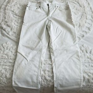 White Levi 511 jeans 34x32